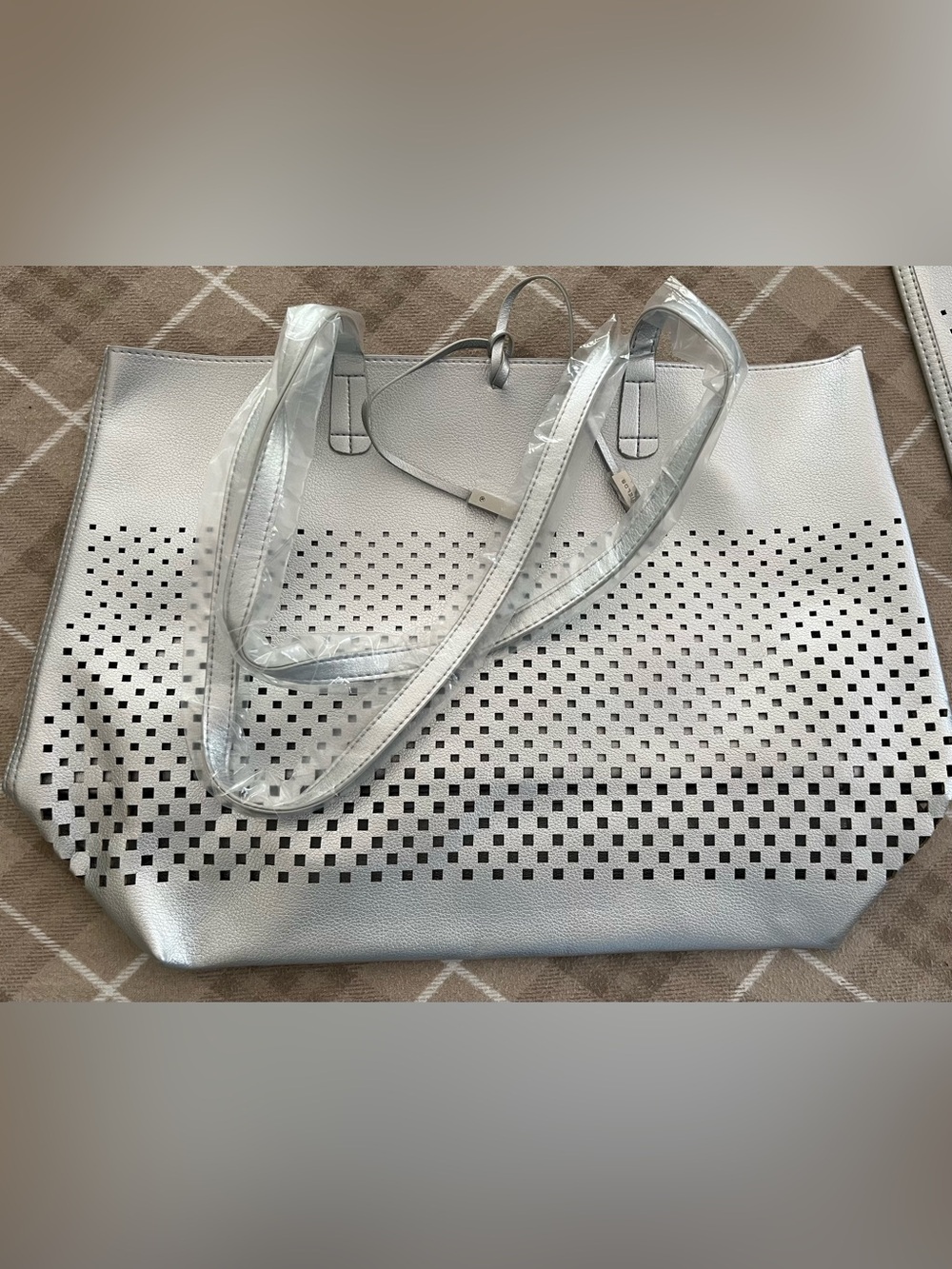 Rodan and Fields Silver Tote Bag